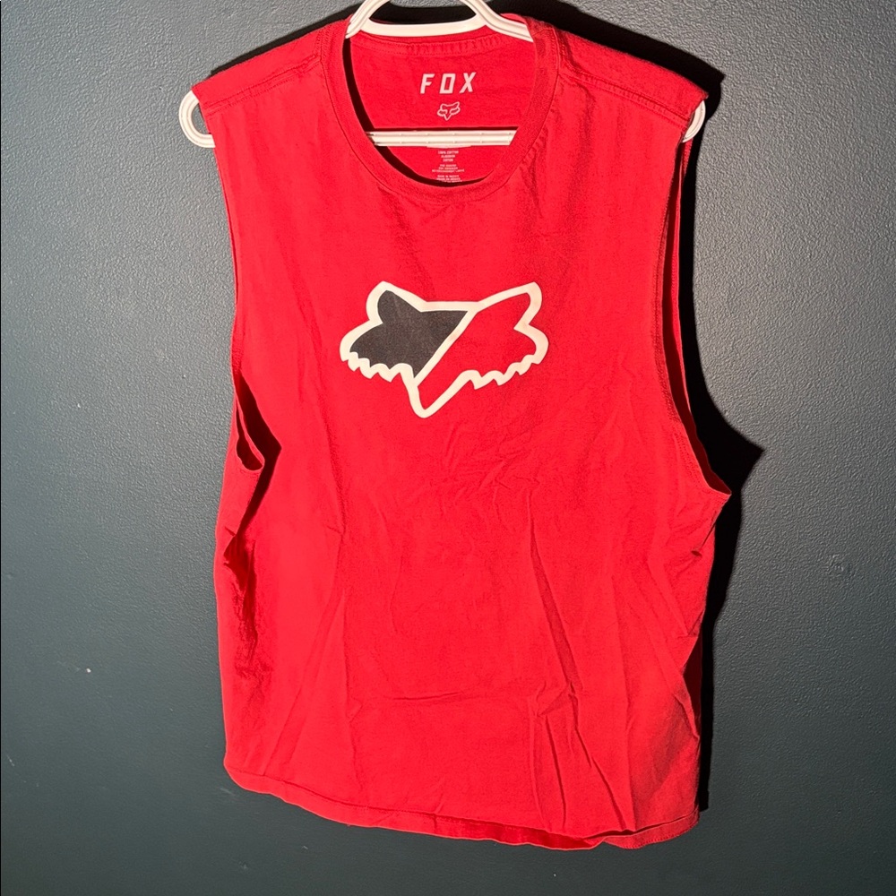 Fox Racing Men’s Slasher Muscle Tanktop Size Large